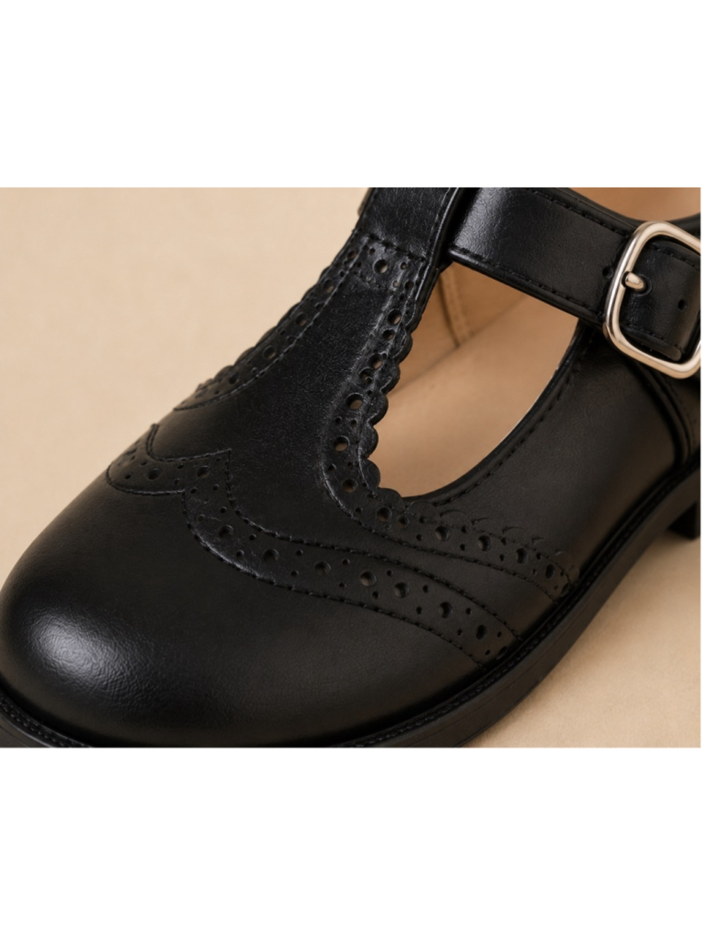 Felix & Flora Girls Black Mary Jane Dress Shoes Size 10 NWT T-Strap Formal - Picture 6 of 9